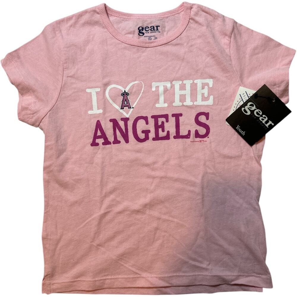 2011 Los Angeles Angels of Anaheim girls T-shirt size small I love the angels